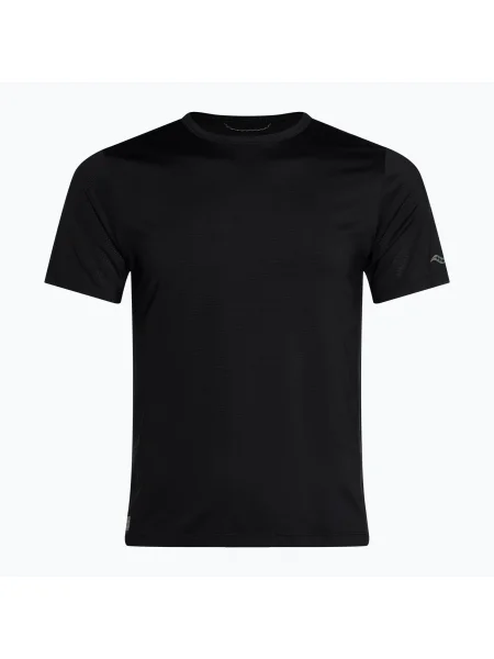 Мъжка тениска за бягане Saucony Stopwatch black черно