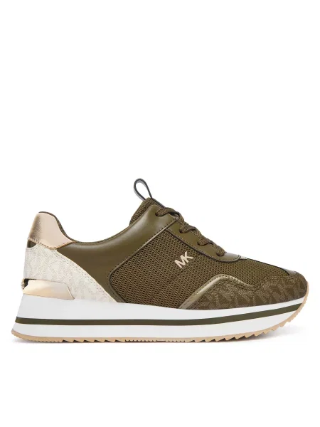 Sneakersy MICHAEL Michael Kors Raina Kaki