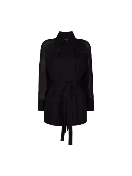 Parka Salvatore Ferragamo czarna