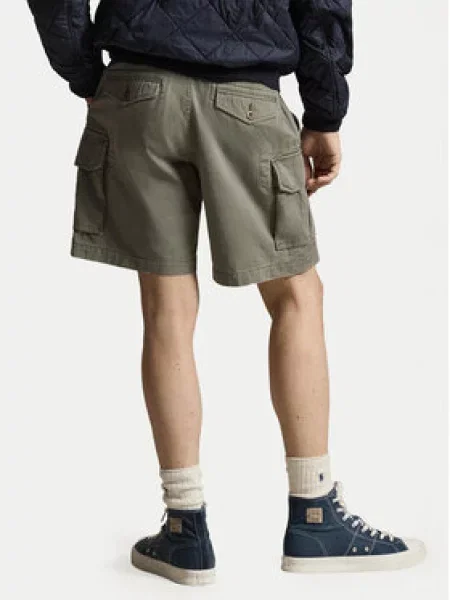 Šortky z materiálu Polo Ralph Lauren zelené