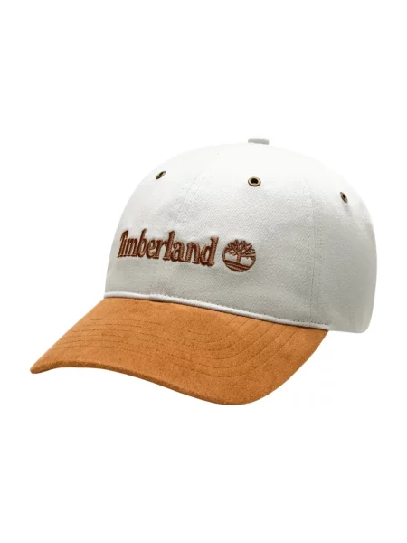 Czapka z daszkiem Timberland zamszowa