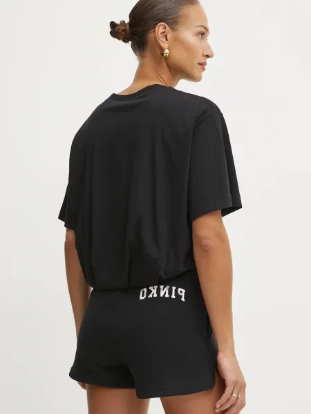 PINKO Póló Torrone Regular Fit fekete