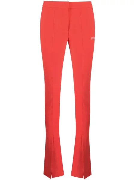 Pantaloni Off-white alb
