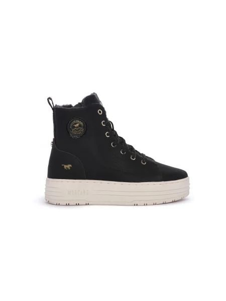 Pantofi Mustang negru