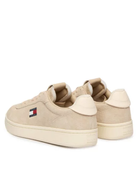 Tommy Jeans Superge Logo Suede Archive bež