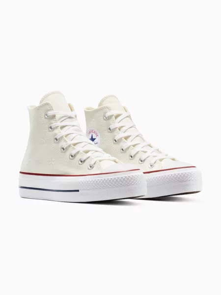 Πάνινα παπούτσια Converse Chuck Taylor All Star Lift άσπρο λευκό