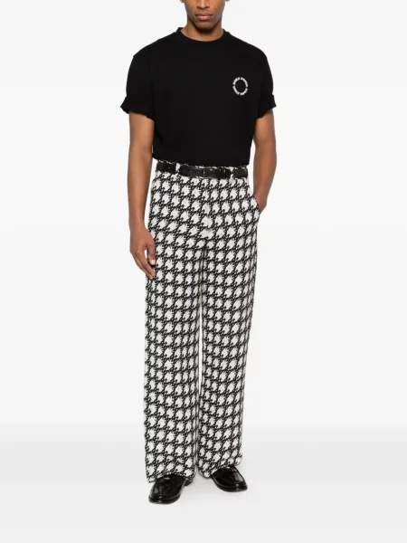 Tricou Daily Paper cu imagine negru