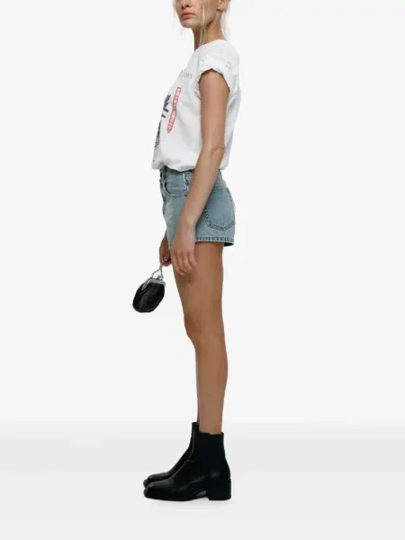 Pantaloni scurți din denim Mainless albastru