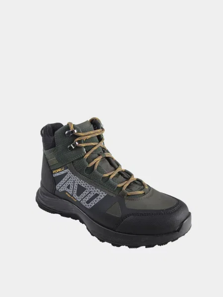 Черевики Forelli шкіра/текстиль хакі