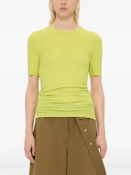 Tricou Msgm cu autograf verde
