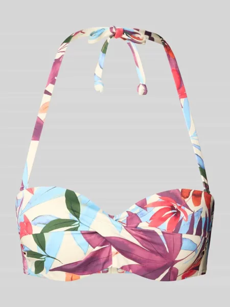 PLUS SIZE góra od bikini model Imani' Lascana białe