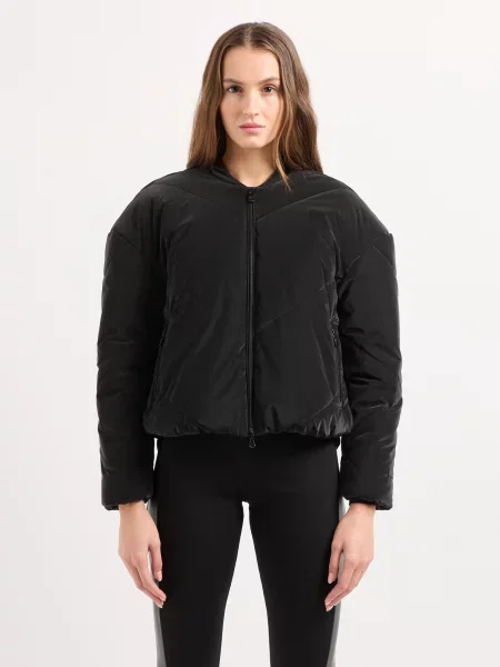 Бомбер чорний