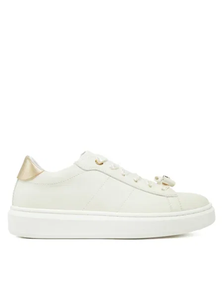 Calvin Klein Jeans Sneakersy Low Cut Lace-Up Sneaker S biela