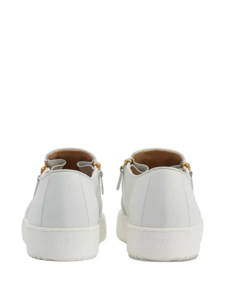 Sneakerși Giuseppe Zanotti din piele alb
