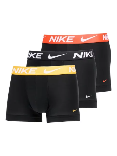 Sneakerși Nike Cortez din piele portocaliu