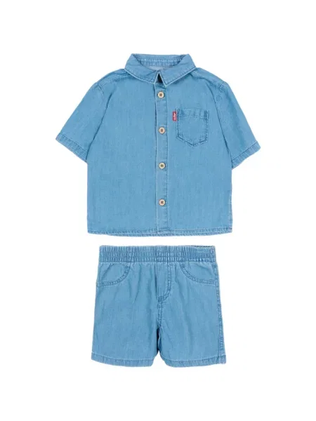 Koszula dziecięca Levi's niebieska