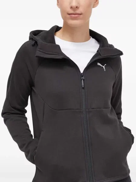 Hanorac cu glugă Puma cu imagine negru