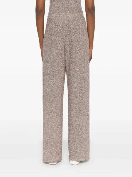 Pantaloni Forte_forte argintiu