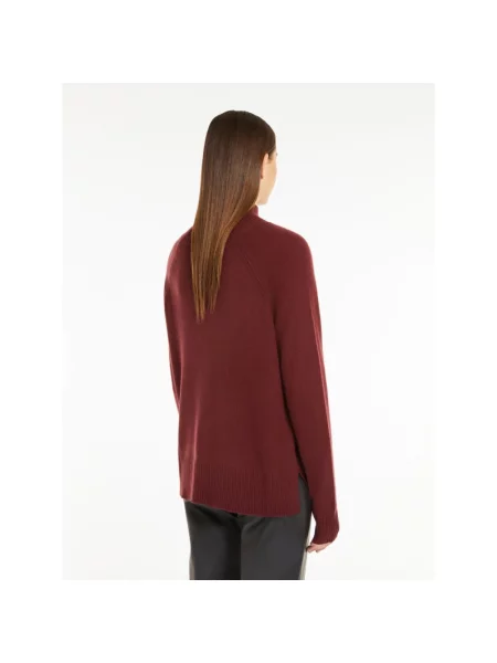 Sweter z golfem Weekend brązowy