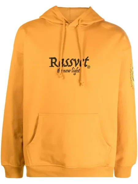 Hanorac cu glugă Rassvet cu imagine galben