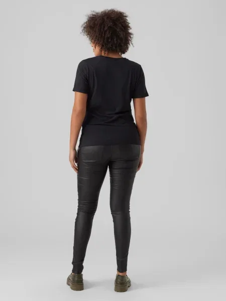 Vero Moda Maternity Hlače SEVEN' črna