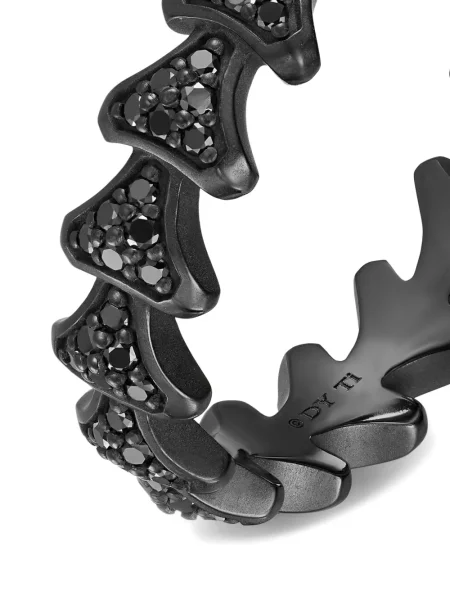 Diamant inel David Yurman negru