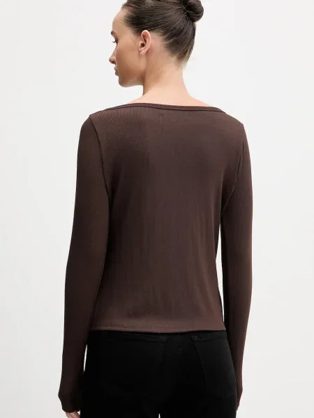 Halenka Abercrombie & Fitch hnědá