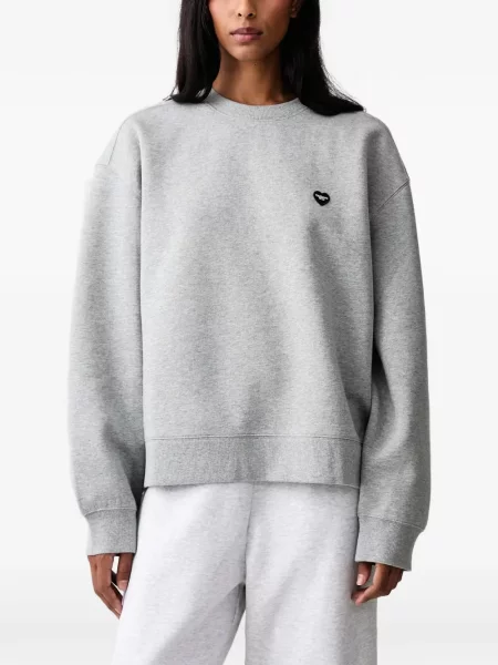 Hanorac Carhartt Wip cu motiv cu inimi gri