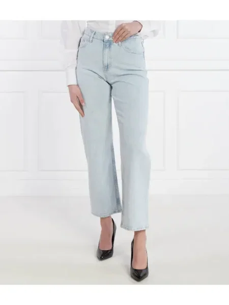 Tommy Jeans Blugi BETSY | mid rise albastru