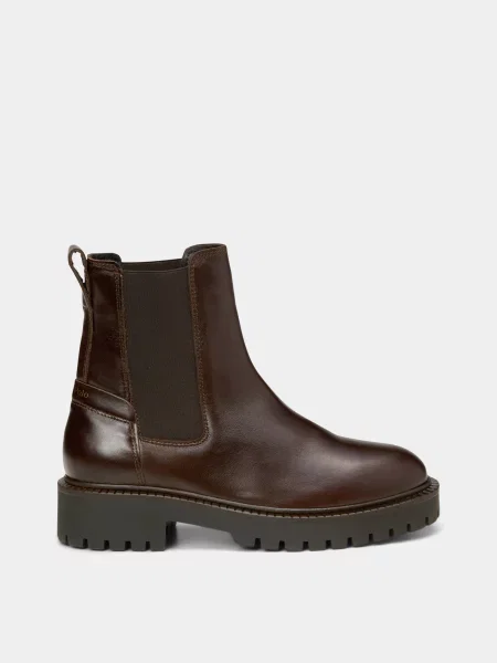 Шкіряні Челсі Marc O’Polo коричневий