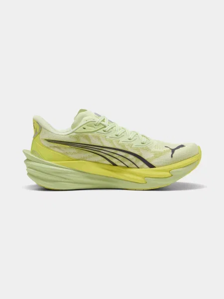 Кросівки для бігу PUMA Deviate Nitro 4 комбінований верх зелений