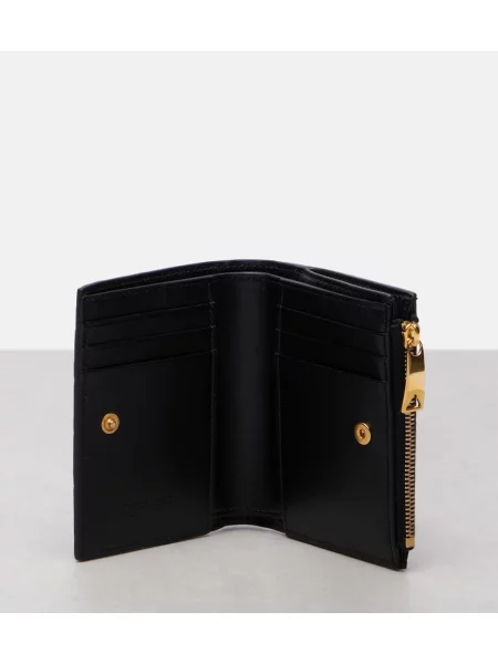 Portofel Bottega Veneta din piele negru