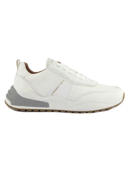 Sneakersy Alexander Smith białe