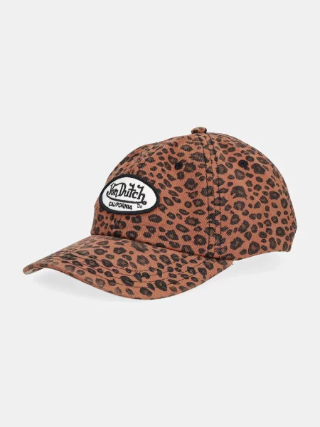 Шапка с козирка Von Dutch кафяво
