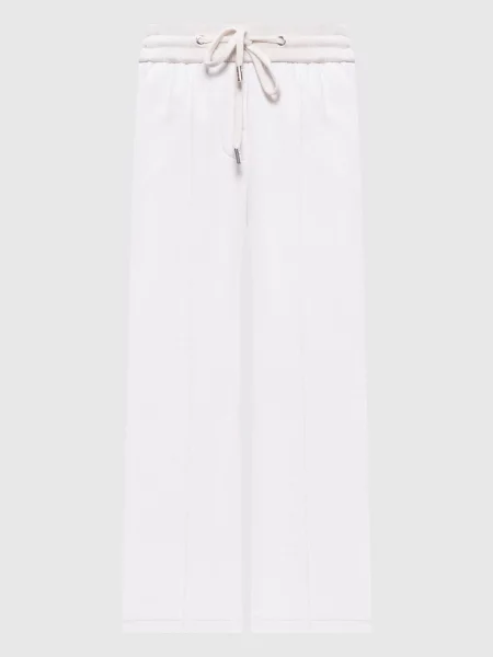 Меланжеві спортивні штани Peserico білі