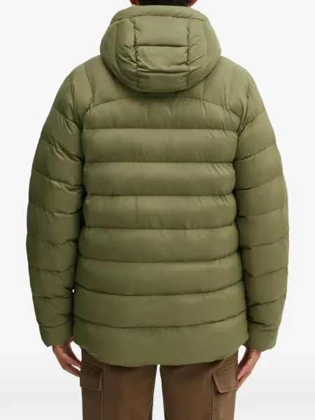 Geacă Fjallraven cu glugă verde