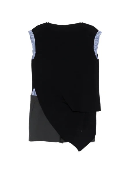 Mini šaty Sacai modrá