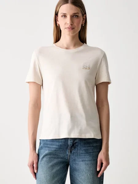 Liu Jo tricou pentru femei din bej