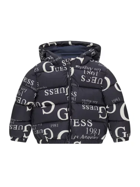Guess Geacă de iarnă Bleumarin