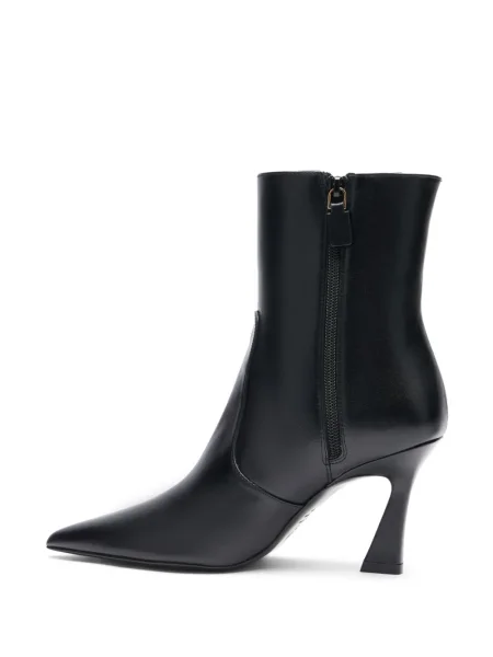 Cizme scurte Stuart Weitzman din piele negru