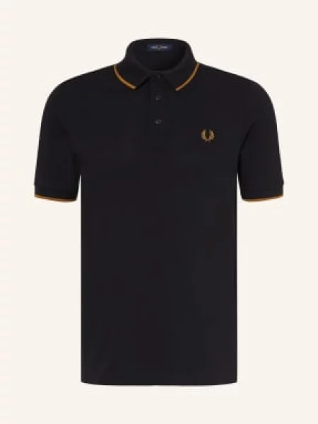 Fred Perry Piqué Polokošile / tmavě oranžová černá