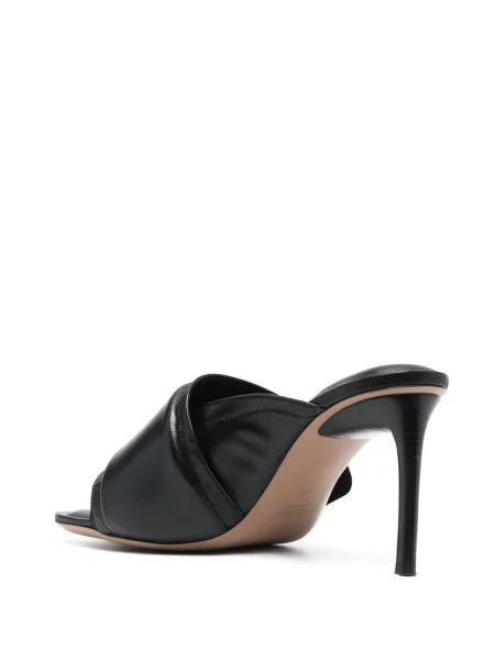 Papuci tip mules Jacquemus din piele negru