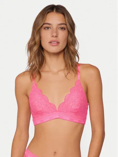 Guess Trikotni nedrček roza