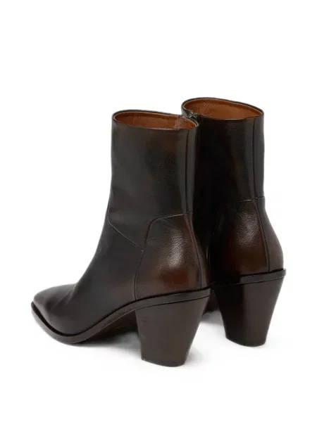 Botine Marsell din piele maro