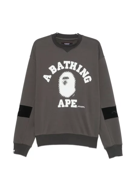 Hanorac A Bathing Ape® cu imagine gri