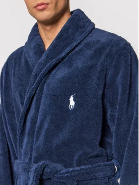 Polo Ralph Lauren Dugi kupaći ogrtač mornarsko plava