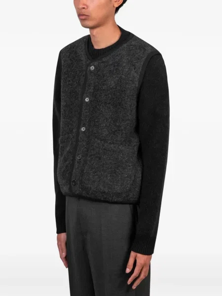 Vestă Universal Works din fleece gri