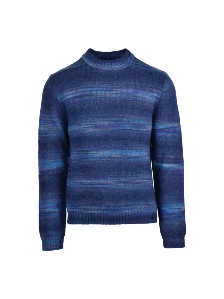 Sweter Daniele Fiesoli wełniany niebieski