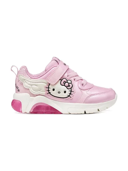 Geox FADINLIGHT Hello Kitty sneakers pentru copii roz