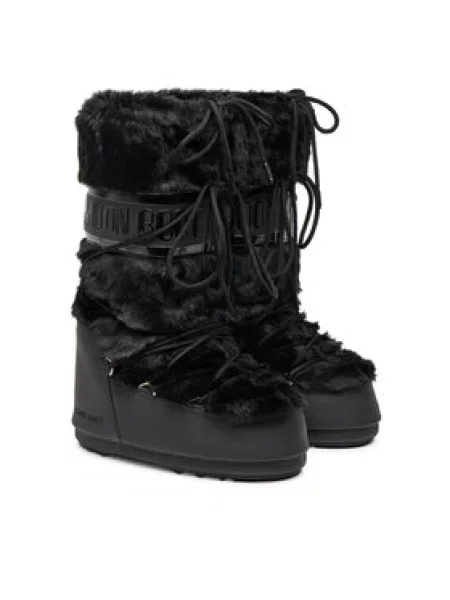 Kozačky Moon Boot černé